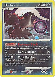 Pokemon Diamond and Pearl Majestic Dawn- Darkrai(Holofoil)