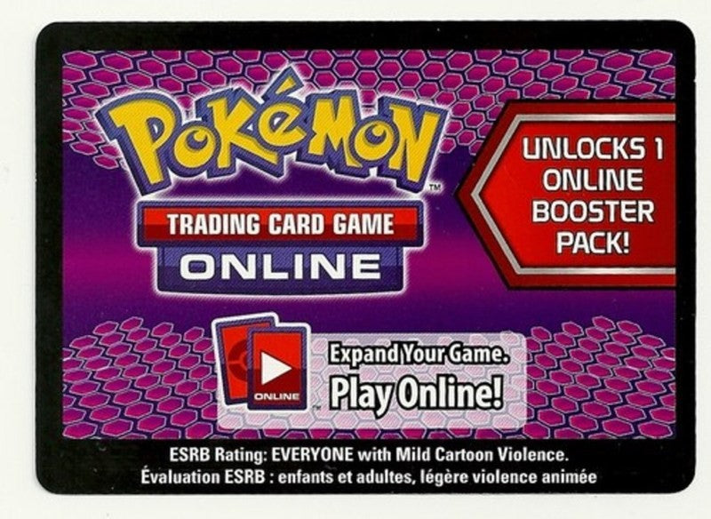 Pokemon Black & White Dark Explorers Online Code Card