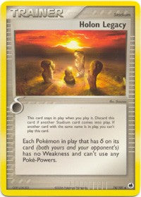 Pokemon EX Dragon Frontiers - Holon Legacy Card