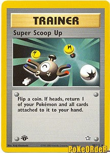 Pokemon Neo Genesis Trainer - Super Scoop Up