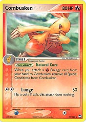 Pokemon EX Power Keepers Uncommon Card - Combusken 29/108