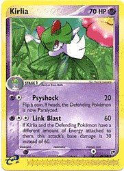 Pokemon Sandstorm Uncommon Card - Kirlia 40/100