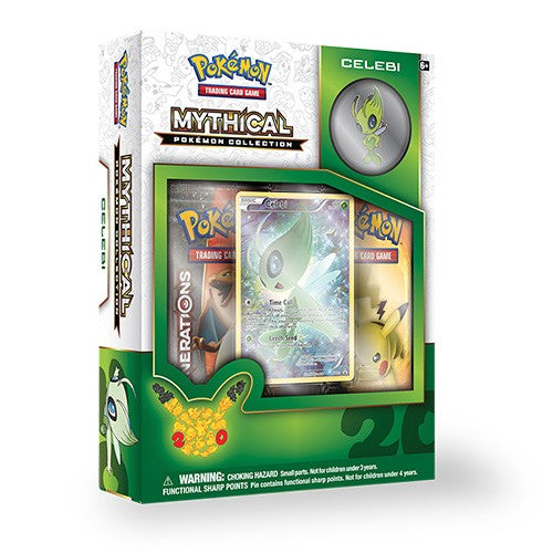 Pokemon Mythical Celebi Collection Box