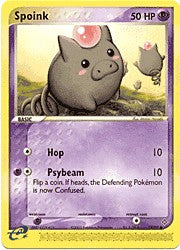 Pokemon EX Dragon - Spoink