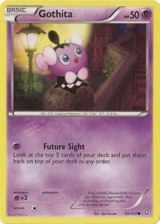 Gothita 55/124 - Pokemon Dragons Exalted Common Card