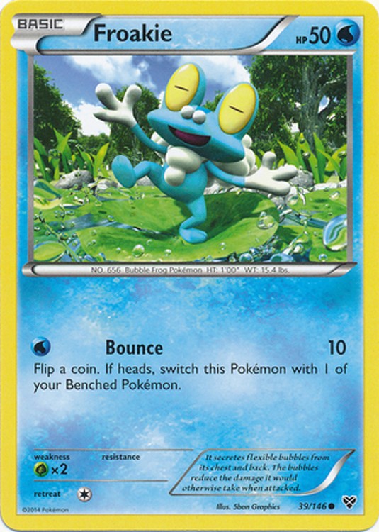 Froakie 39/146 - Pokemon XY Common Card