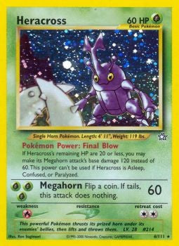 Pokemon Neo Genesis - Heracross Holofoil