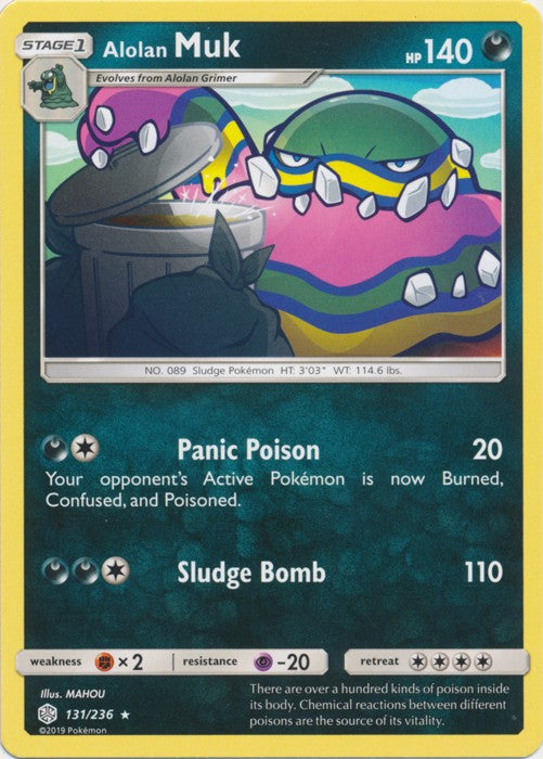 Alolan Muk - 131/236 Cosmic Eclipse