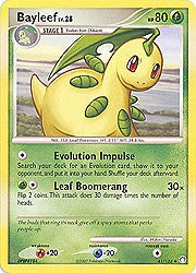 Pokemon Diamond & Pearl Mysterious Treasures- Bayleef