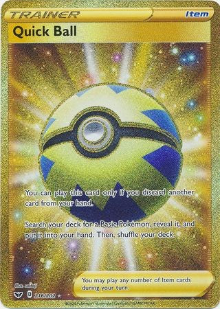 Quick Ball - 216/202 - Secret Rare Sword & Shield (Base Set) Singles