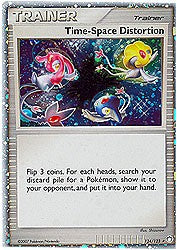 Pokemon Diamond & Pearl Mysterious Treasures- Trainer-Time-Space Distortion