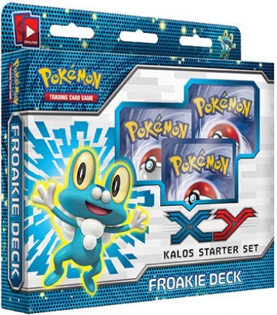Pokemon XY Kalos Froakie Starter Set