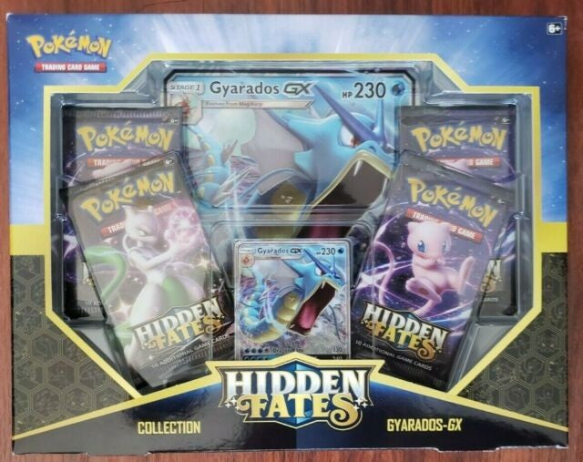 Pokemon TCG Hidden Fates Gyarados - GX Collection Box