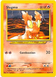 Neo Destiny - Slugma Pokemon Card #82