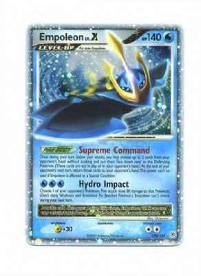 Pokemon Diamond & Pearl Ultra Rare Card - Empoleon Lv.X 120/130