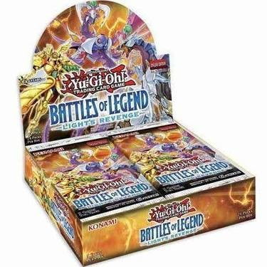 YuGiOh Battles of Legend Light's Revenge Booster Box
