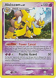 Pokemon Diamond & Pearl Mysterious Treasures-Alakazam(Holofoil)