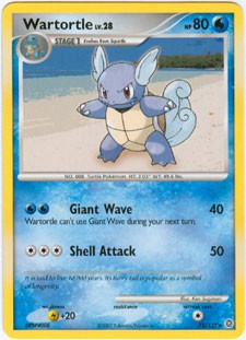 pokemon cards wartortle pokemon Southern Islands Wartortle