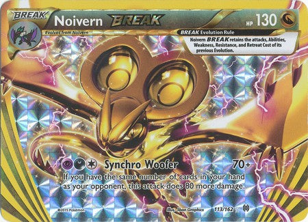 Noivern BREAK 113 - Holofoil XY BREAKthrough