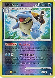 Pokemon Secret Wonders Holo Rare Card - Blastoise 2/132 Reverse