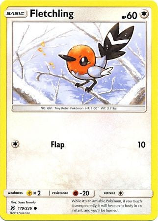 Fletchling - 179/236 - Common Sun & Moon: Unified Minds