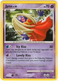 Pokemon Secret Wonders Rare Card - Jynx 30/132