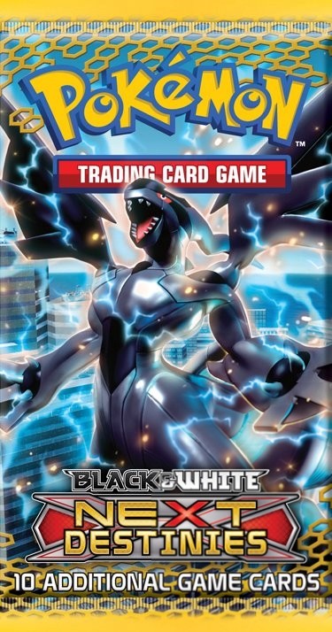 Pokemon Black & White Next Destinies Booster Pack Pokemon Black & White Next Destinies Booster Pack