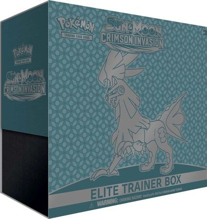 Pokemon Sun & Moon Crimson Invasion Elite Trainer Box