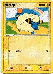 Pokemon EX Unseen Forces Common Card - Mareep 62/115