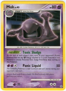 Pokemon Secret Wonders Uncommon Card - Muk 56/132
