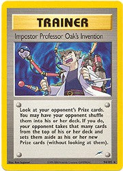 Neo Destiny Rare - Imposter Professor Oak's Invention
