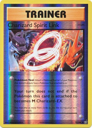 pokemon card trainer charizard spirit link Charizard Spirit Link 75/108 Uncommon