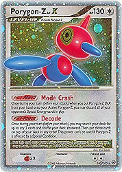 Pokemon Diamond and Pearl Majestic Dawn- Porygon-Z EX(Holofoil)