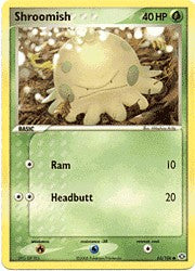 Pokemon EX Emerald Common Card - Shroomish 63/106