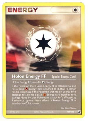 Pokemon EX Delta Species- Holon Energy FF