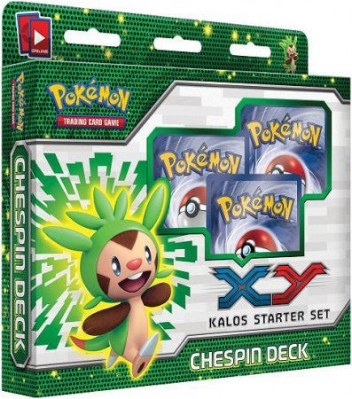 Pokemon XY Kalos Chespin Starter Set