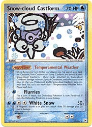 Pokemon EX Hidden Legends - Snow-cloud Castform