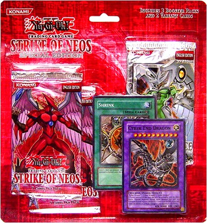 Yugioh GX Strike of Neos Special Edition Blister Pack