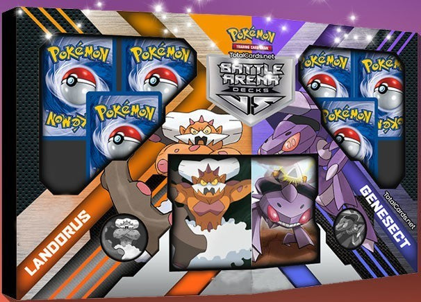 Pokemon Landorus vs Genesect 2-Player Battle Arena Decks (Pre-Order ships September)