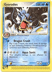 Pokemon EX Dragon Uncommon Gyarados #32 Pokemon EX Dragon Uncommon Gyarados #32