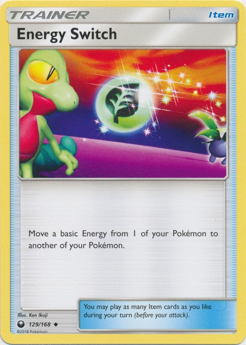Energy Switch 129/168 Uncommon - Celestial Storm SM7 Pokemon Card