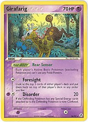 Pokemon EX Legend Maker Rare Girafarig #16 Pokemon EX Legend Maker Rare Girafarig #16