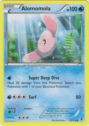 Alomomola 22/119 - XY Phantom Forces Common Card