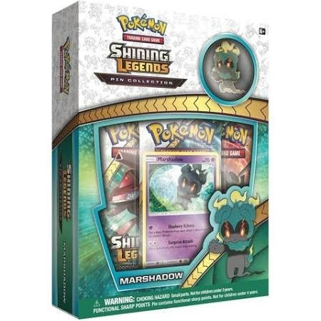 Pokemon Shining Legends Marshadow Pin Collection Box