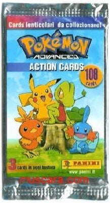 Pokemon Nintendo Advanced Lenticular Action Card Pack