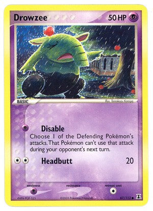 Pokemon EX Delta Species- Drowzee