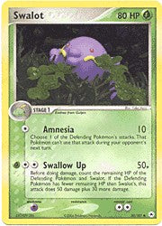 Pokemon EX Hidden Legends - Swalot Card