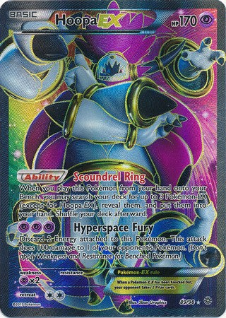hoopa card pokemon Hoopa EX 89/98 ULTRA RARE