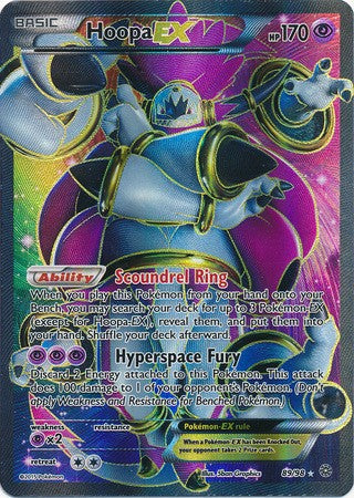 Hoopa EX 89/98 ULTRA RARE - Pokemon XY Ancient Origins Card