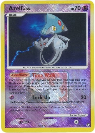 Pokemon Legends Awakened League Promo Card - Azelf 19/146